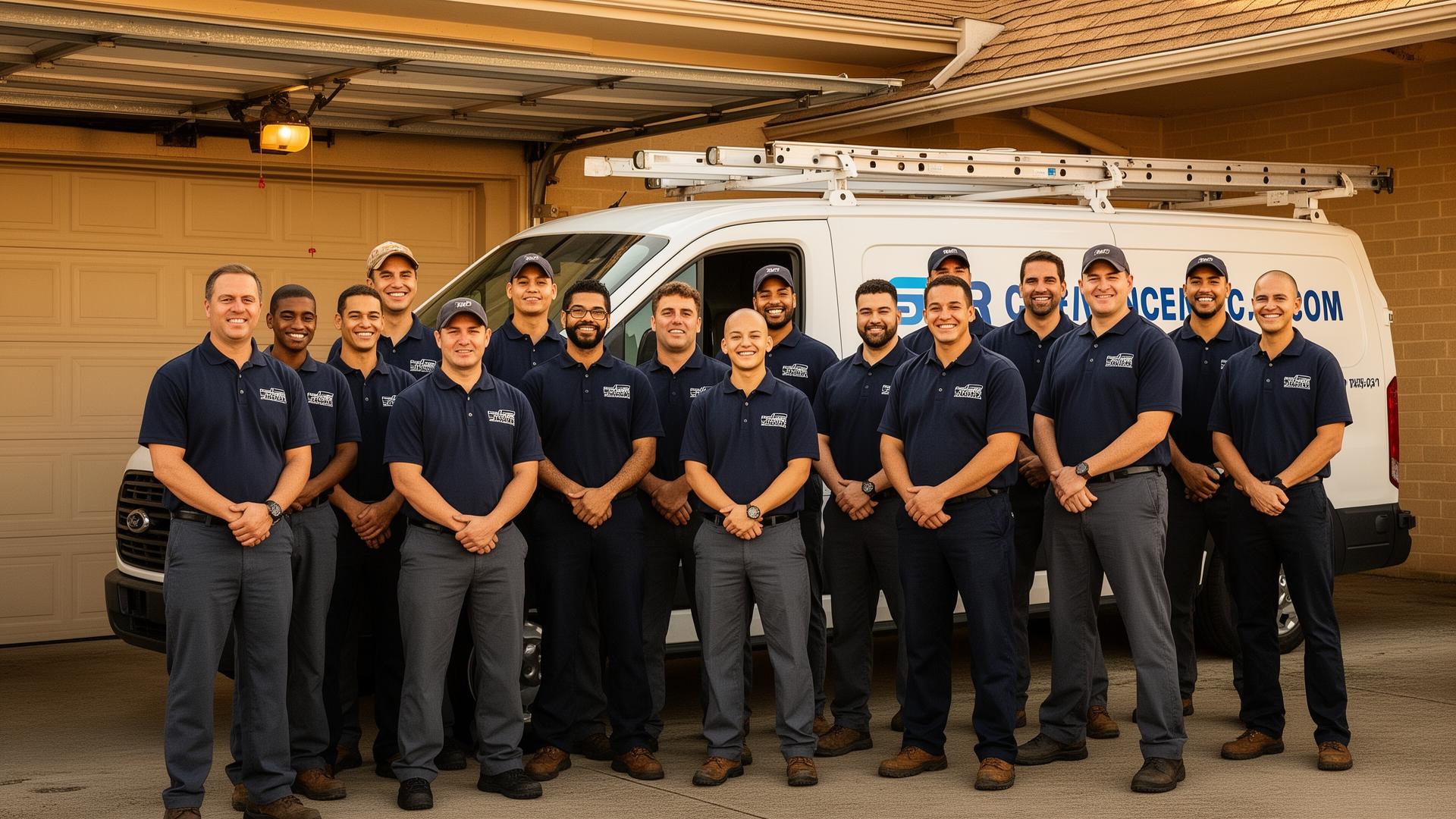 Garage Door Baldwin Park professional team at work